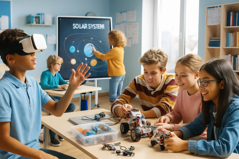 Leia mais sobre o artigo O segredo do engajamento: como as tecnologias educacionais transformam a sala de aula em um laboratório de descobertas